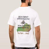 Delta Company 8/229th Aviation T-shirt (Achterkant)