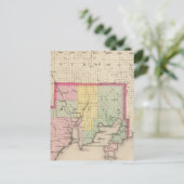 Delta County Michigan Briefkaart (Staand voorkant)