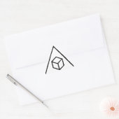 Delta Cubes Sticker (Envelop)