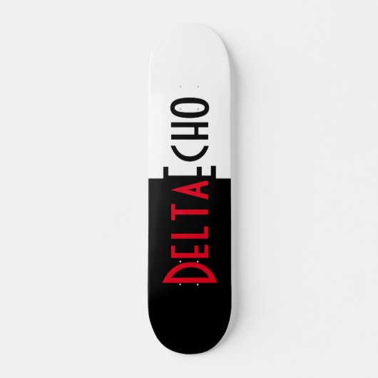 Delta, Echo Skateboard (Voorkant)