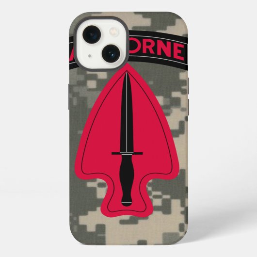 Delta Force - ARMY SPECIALE OPERATIONELE COMMANS iPhone Hoesje (Achterkant)