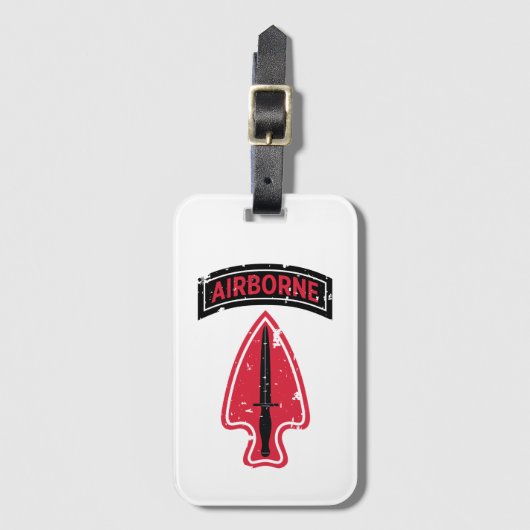 Delta Force "Special Forces" in nood Bagagelabel (Voorkant (verticaal))