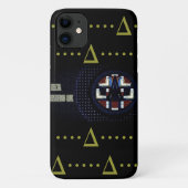 DELTA Fourth Quadra Socionics-geïnspireerde Phone  Case-Mate iPhone Case (Achterkant)
