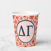 Delta Gamma Papieren Bekers (Achterkant)