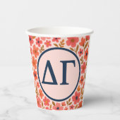 Delta Gamma Papieren Bekers (Voorkant)