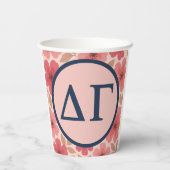 Delta Gamma Papieren Bekers (Achterkant)