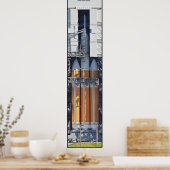 Delta IV Zwaar met Orion Poster (Keuken)