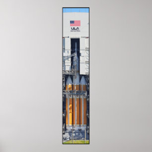 Delta IV Zwaar met Orion Poster