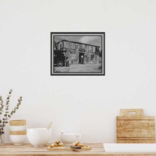 Delta Juke Joint uit 1930 Poster (Keuken)