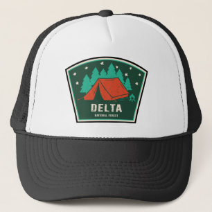 Delta National Forest Camping Trucker Pet