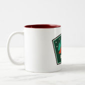 Delta National Forest Camping Tweekleurige Koffiemok (Links)