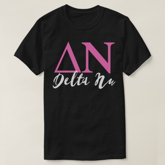 Delta Nu T-shirt (Design voorkant)