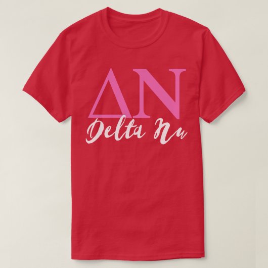 Delta Nu T-shirt (Design voorkant)