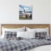 Delta Queen Steamboot Mississippi River Art Canvas Afdruk (Insitu (Slaapkamer))