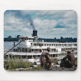 Delta Queen Steamboot Mississippi River Art Muismat