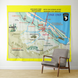 DELTA RAIDERS AO (operatiegebied) Wandkleed