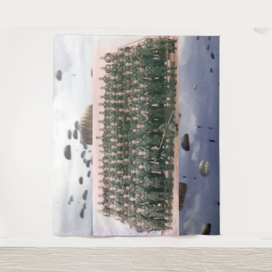 DELTA RAIDERS (CLOSE-UP) WANDKLEED (Voorkant)