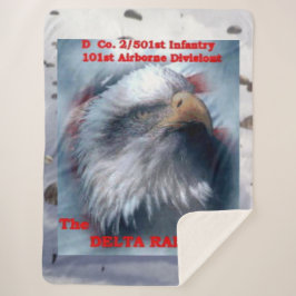 DELTA RAIDERS met EAGLE Sherpa Deken