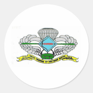 DELTA-RAIDERS RONDE STICKER