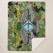 DELTA-RAIDERS SHERPA DEKEN (Voorkant)