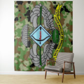 DELTA RAIDERS VAN VIETNAM WANDKLEED (In situ)