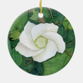 Delta Roos Keramisch Ornament (Achterkant)