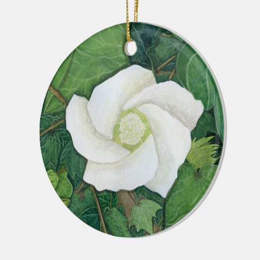 Delta-Roos Keramisch Ornament (Links)