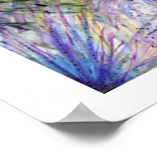 Delta Shower - afdruk Poster (Hoek)