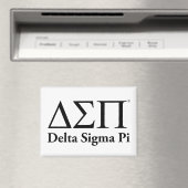 Delta Sigma Pi Klassiek Logo Magneet (Insitu (Vaatwasser))