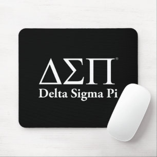 Delta Sigma Pi Klassiek Logo Muismat