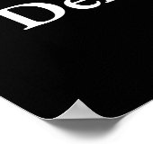 Delta Sigma Pi Klassiek Logo Poster (Hoek)