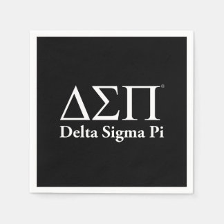 Delta Sigma Pi Klassiek Logo Servet