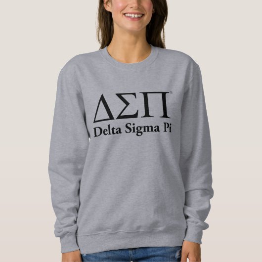 Delta Sigma Pi Klassiek Logo Trui (Voorkant)