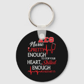 Delta Sigma Theta Sorority Nurse Sleutelhanger (Voorkant)
