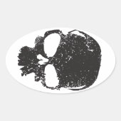 Delta Skull Sticker (Voorkant)