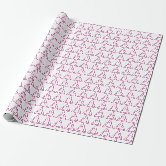 Delta Sorority Cadeaupapier (Uitgerold)