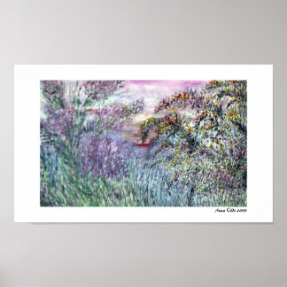 Delta Spring-print Poster