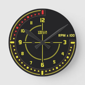 Delta Tachometer-klok Ronde Klok