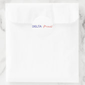 DELTA Trots! Stickers (Tas)