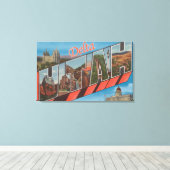 Delta, UtahLarge Letter ScenesDelta, UT Canvas Afdruk (Insitu (Houten vloer))