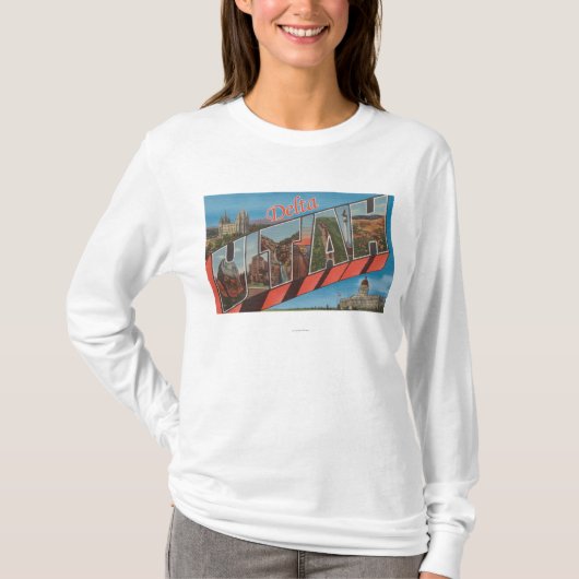 Delta, UtahLarge Letter ScenesDelta, UT T-shirt (Voorkant)