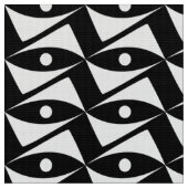 Delta Wings uit de middeleeuwen - wit en zwart Stof (Close Up)