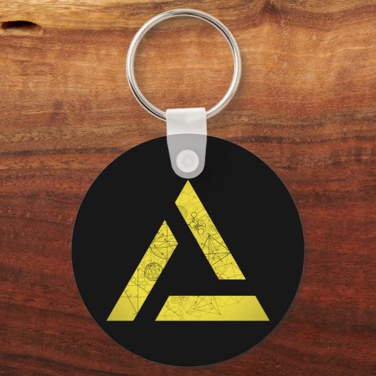 Delta - Wiskunde Symbolen Sleutelhanger (Achterkant)