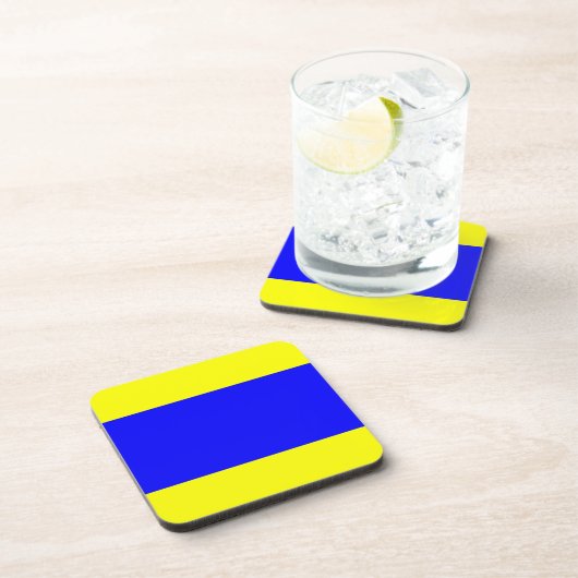 Delta Yellow Blue Bier Onderzetter (Rechterzijde)