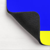 Delta Yellow Blue Muismat (Hoek)