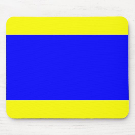Delta Yellow Blue Muismat (Voorkant)