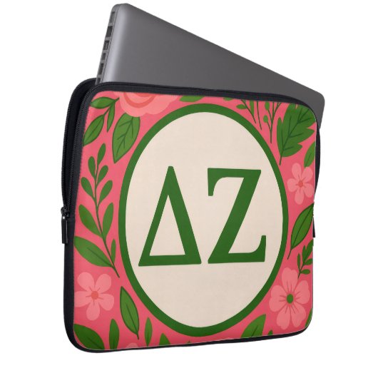 Delta Zeta Electronics Bag Laptop Sleeve (Voorkant Rechts)