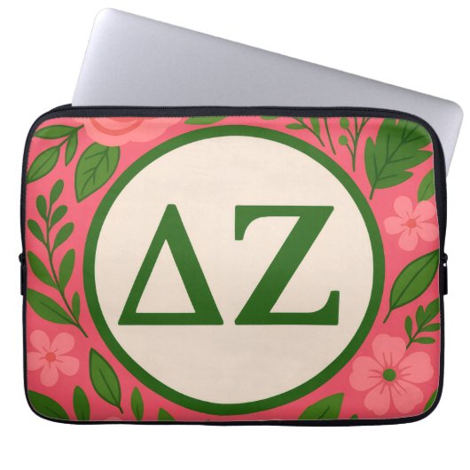 Delta Zeta Electronics Bag Laptop Sleeve (Voorkant)