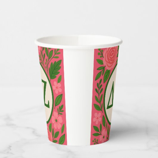 Delta Zeta Papieren Bekers (Links)