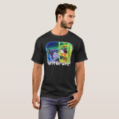 DELTARUNE Hoofdstuk 2 Cyber World Ferris Wheel Cla T-shirt (Voorkant volledig)
